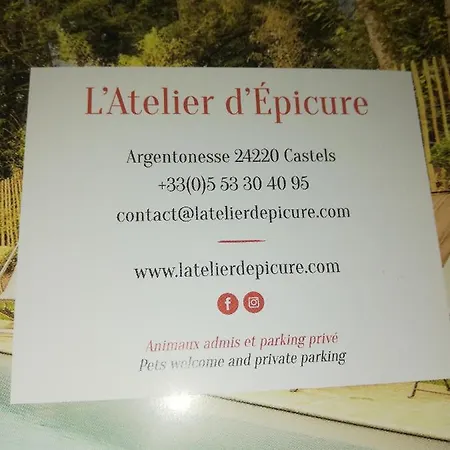 Boutique-hotel Restaurant L'atelier D'epicure Logis Castels
